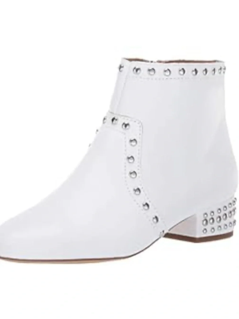 Sam Edelman Women's Lorin studded white boot